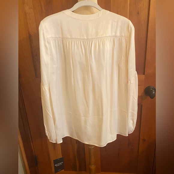 NWT Pure Collection Ivory  100% Silk blouse Size 4 - Picture 2 of 9